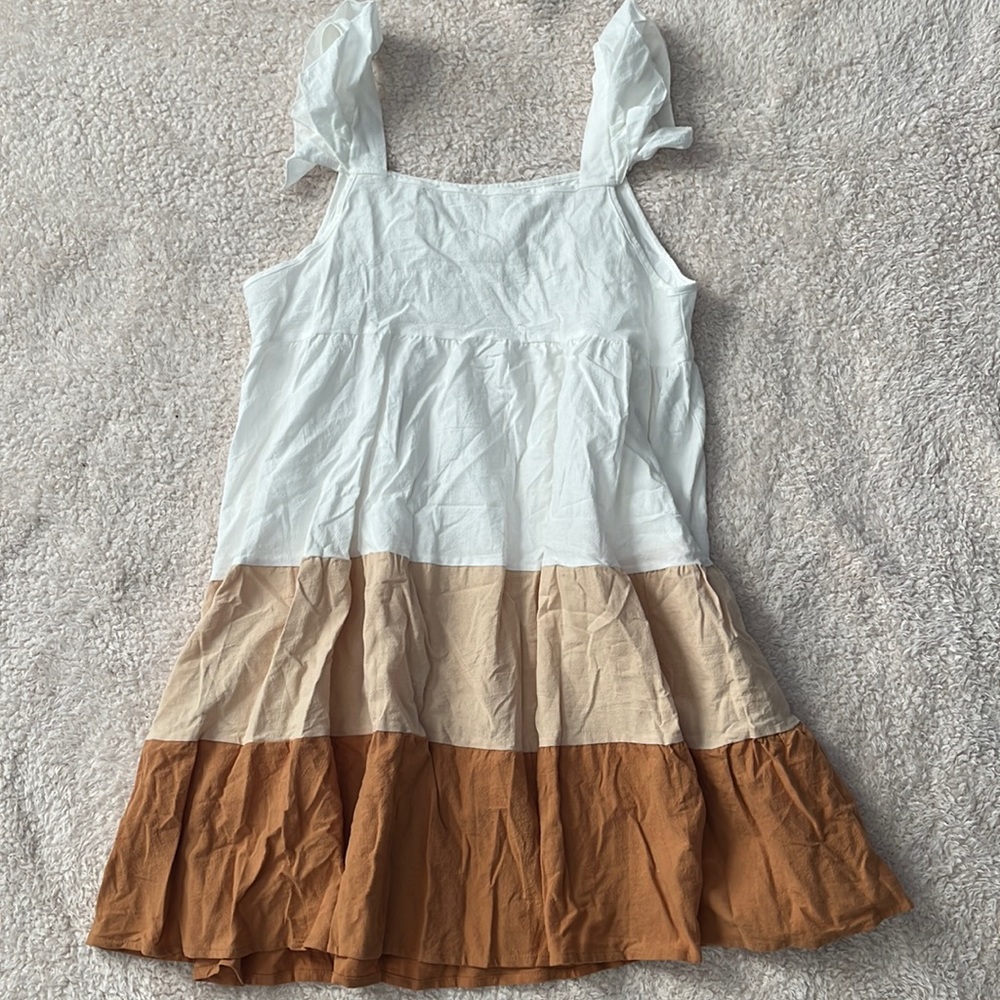 SHEIN flutter sleeve dress